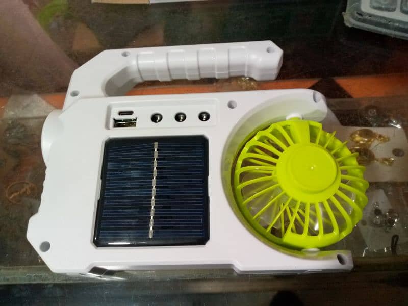 Solar Lamp Solar Fan 1