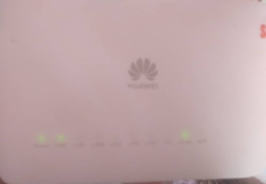 Fiber router(Huawei) 2