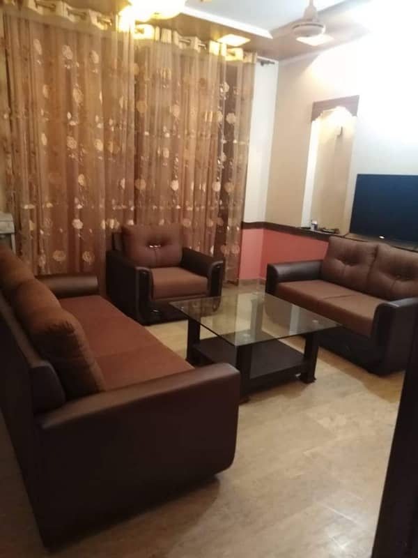 Johar Town 6 Marla Lower Portion Full Furnished Available For Rent 1