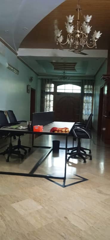 Company Office/ Executive Office/ 2 kanal house in model town @450k 12