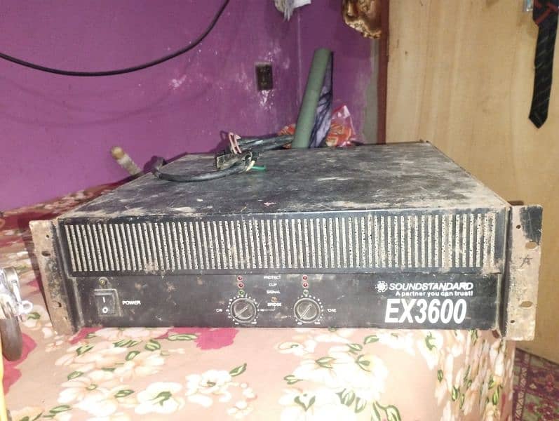 power amplifier EX3600 7