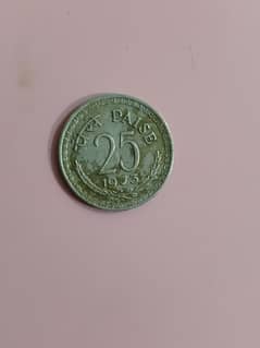 Indian 25 pesa coin 1973 Orignal.