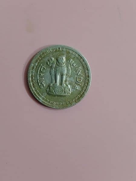 Indian 25 pesa coin 1973 Orignal. 1