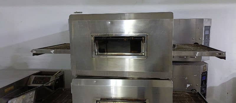 conveyor belt pizza oven 22" belt Korean HD&TECH 100% baking result 2