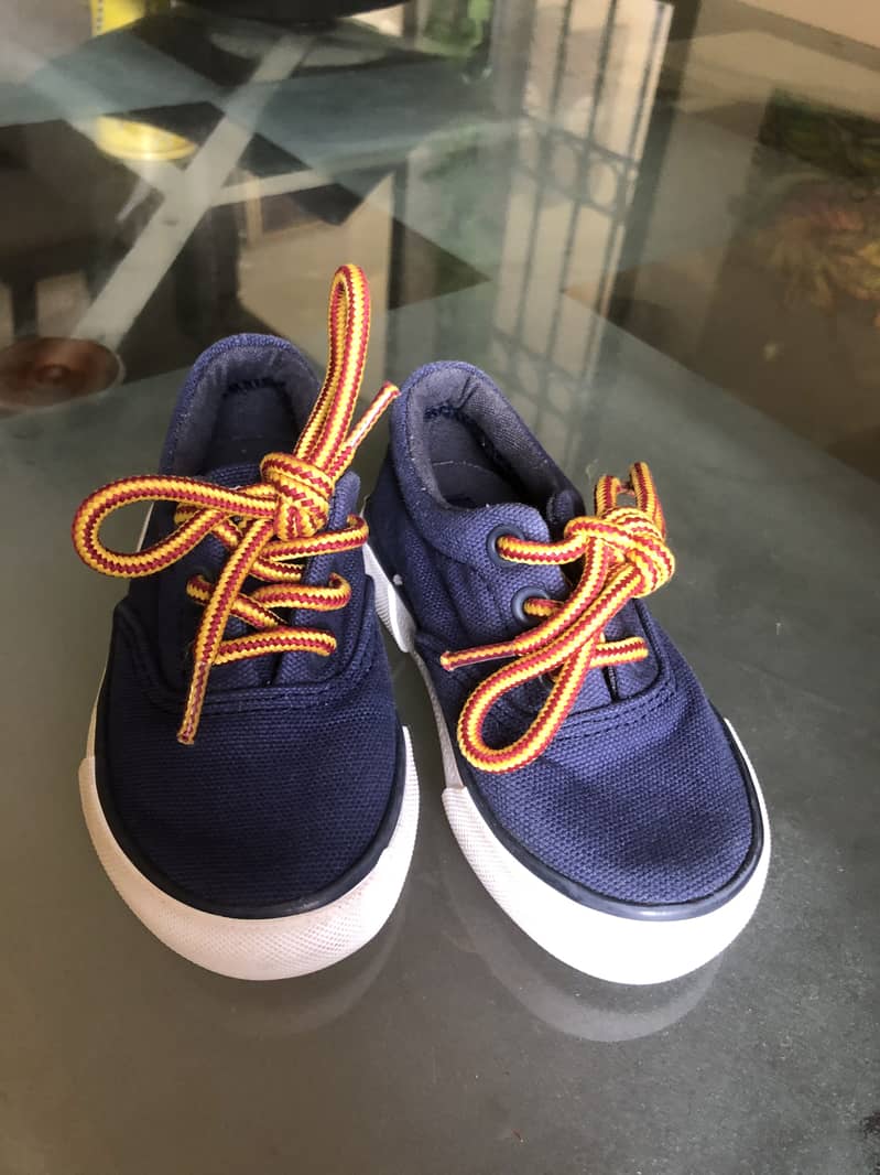 Polo Ralph Lauren Boys Keaton Canvas Sneakers (Original) 1