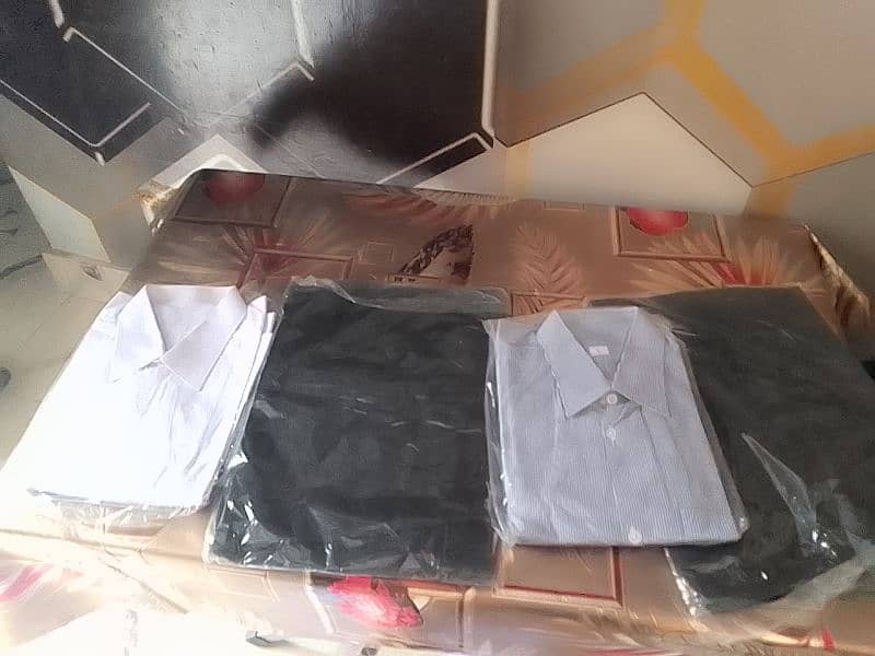 my salling uniforms of Iqbal fabrics in three colours 1