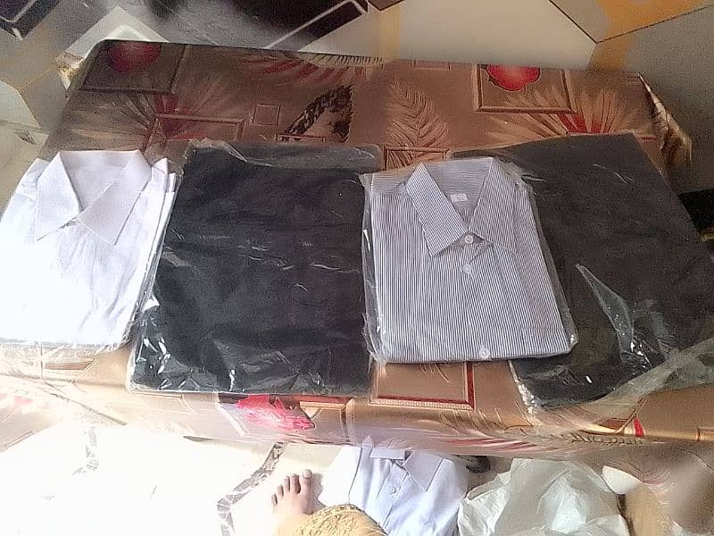 my salling uniforms of Iqbal fabrics in three colours 4