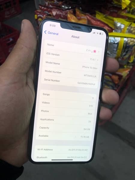 iphone xs max 64gb pta approved 5