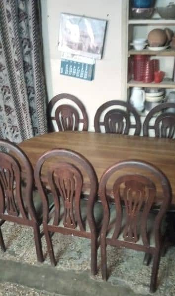 Dining Table with 06 Chairs 4
