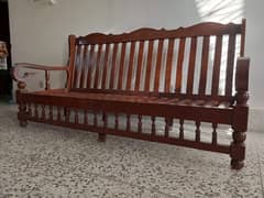 wooden 5 seater sofa for sale