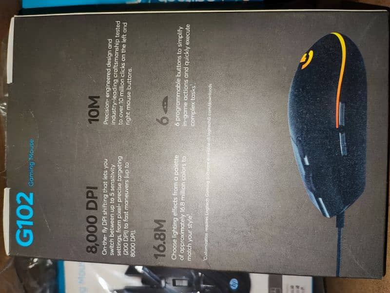 LOGITECH RGB GAMING MOUSE 1