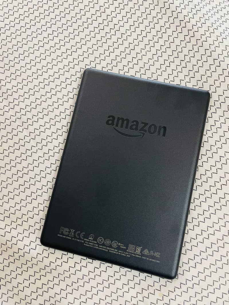 Amazon Kindle E-reader (Generation - 8th) - Black, 6" Display, Wi-Fi 3
