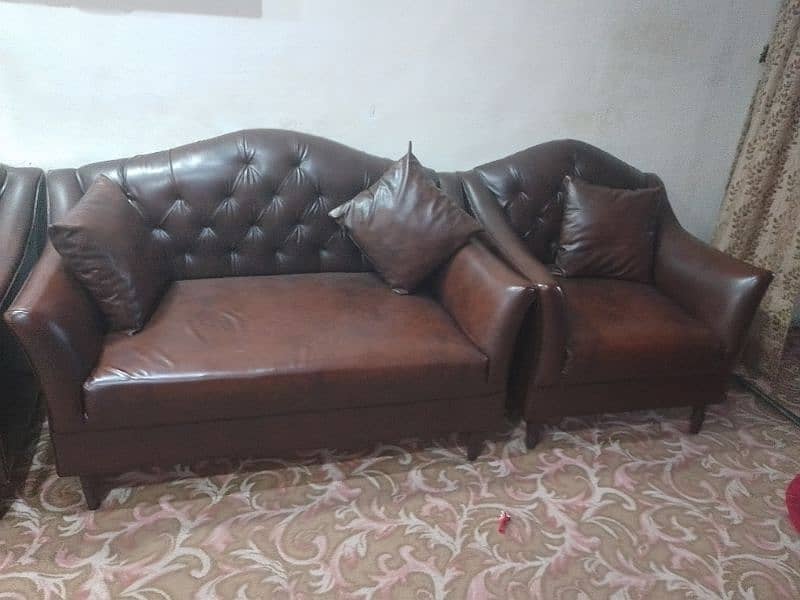 7 seater leather sofa set 0