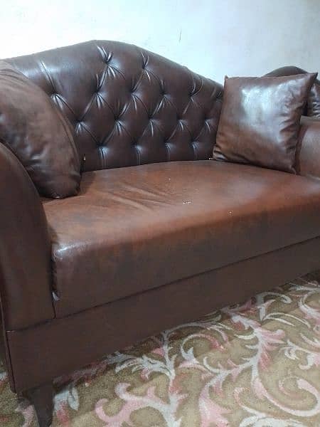 7 seater leather sofa set 3