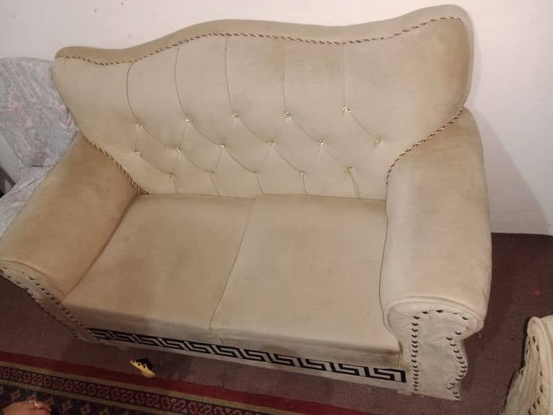 6 Seater Sofa Set with centre table urgent sale 1