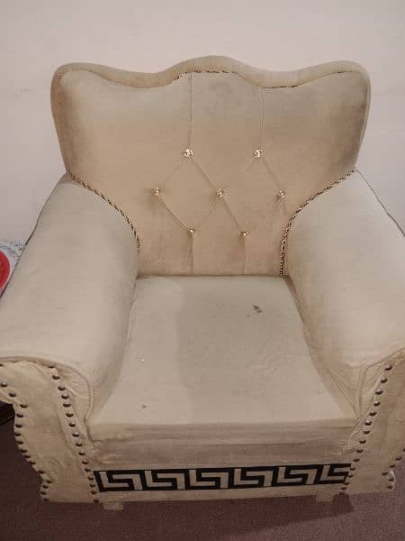 6 Seater Sofa Set with centre table urgent sale 2
