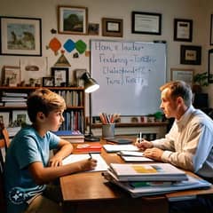 A home tutor is available at your doorstep.