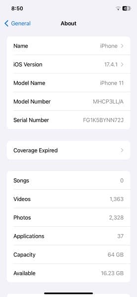 Iphone 11 64 GB Factory Unlock 6