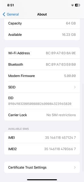 Iphone 11 64 GB Factory Unlock 7