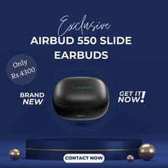 Airbud 550 Slide Earbuds