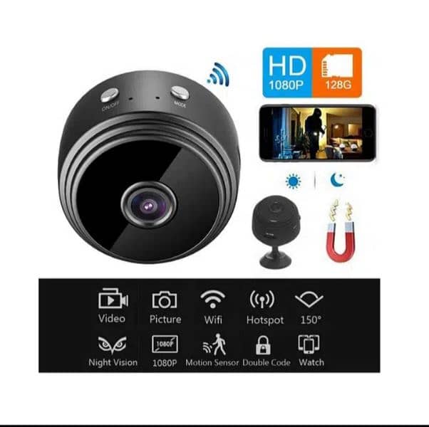 Mini Wifi A9  Magnetic Camera 1080p HD, A9 Camera 2
