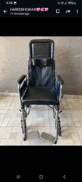 wheelchair with all nesseries 0