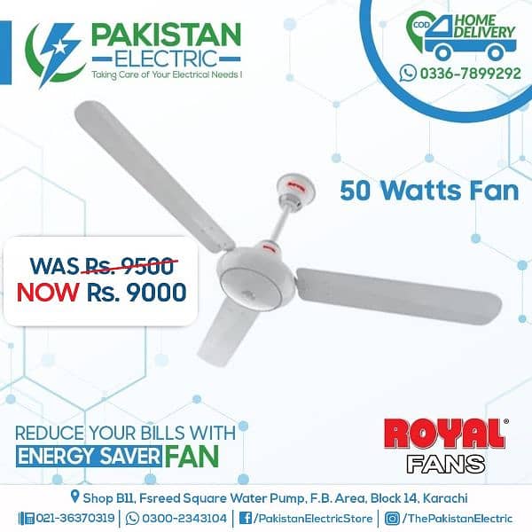 Ceiling Fans | AC DC Fans | Inverter Fans | 30 watts | Energy saving 15