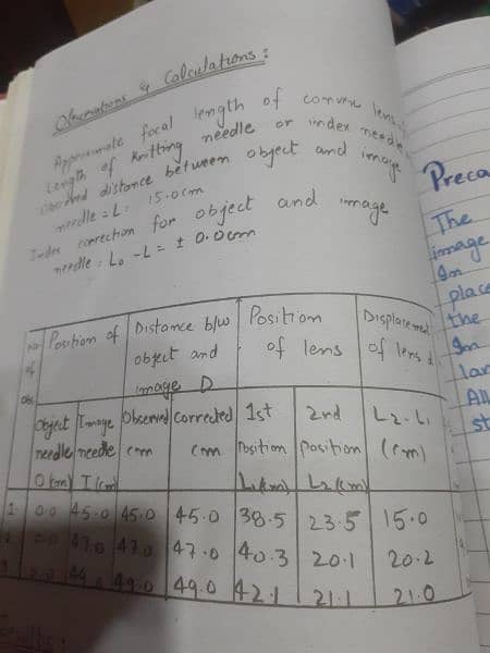 Azeem academy physics practical notebook solve intermediate 6