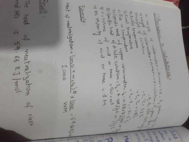 Chemistry practical notebook solve intermediate azeem academy 9