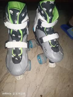 Adjustable skitting shoes