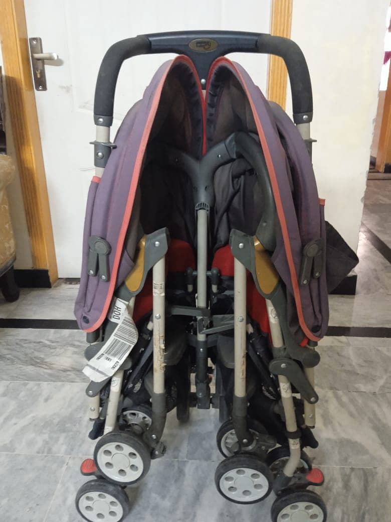 Twin Baby pram for sale 3