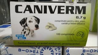 CANIVERM Devorming Tablet for cats and dogs