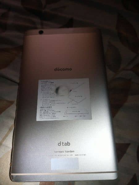 huawei docomo dtab d_01j 10/10 condition Pta approved argent  sale 5