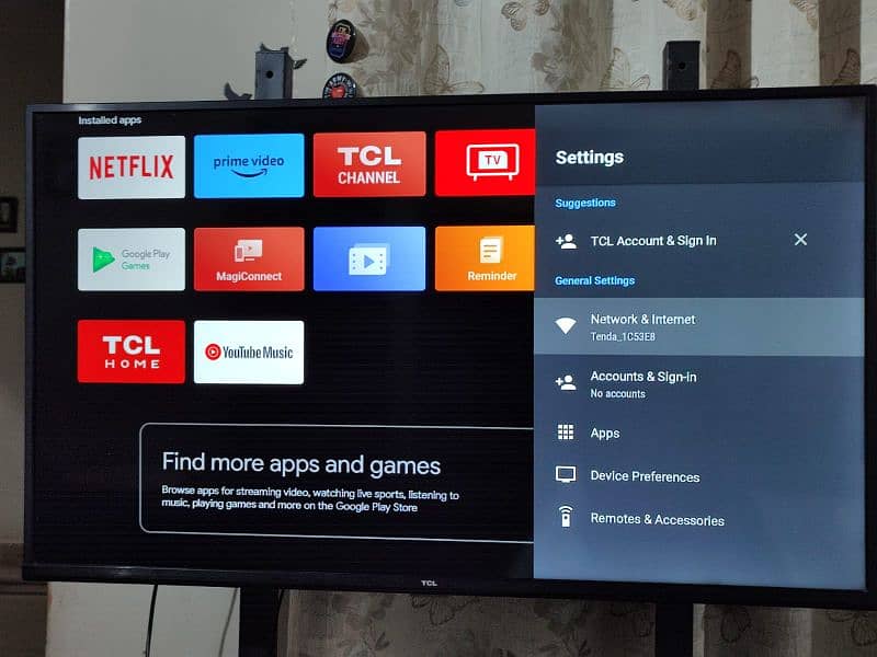 Tcl 43 inch android LED 43P615 for sale 14