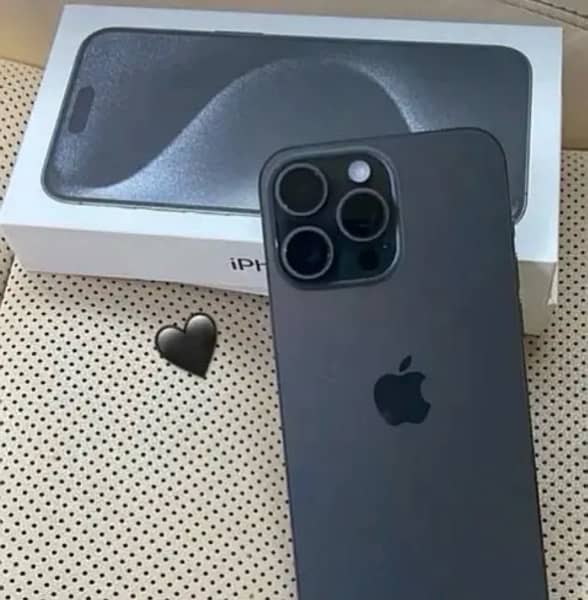 iphone 15 pro with box 0