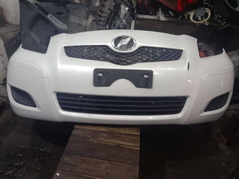 2010 vitz original front bumper vitz 2004 model Ac panel jali 1