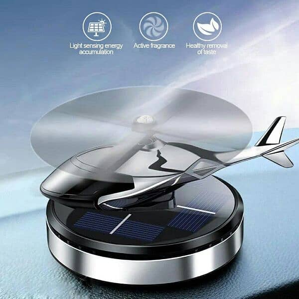 Solar Helicopter Air Freshner For Cars 3
