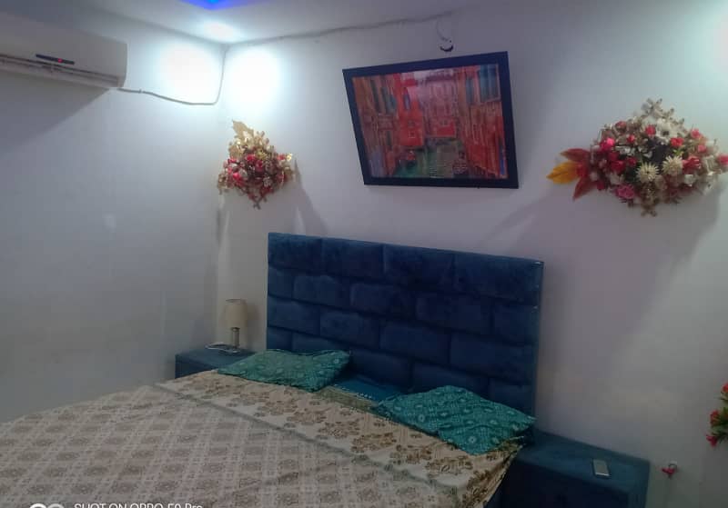 One bed fully furnished flat for rent 1
