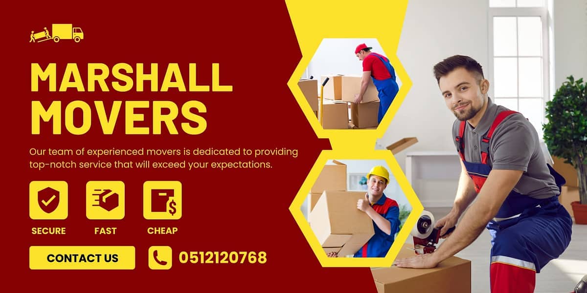 Marsall Movers & Packers, house shifting , cargo service door to door 0