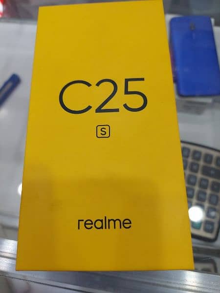 realme c25s ( 4/128) in 10/10 condition full box 1