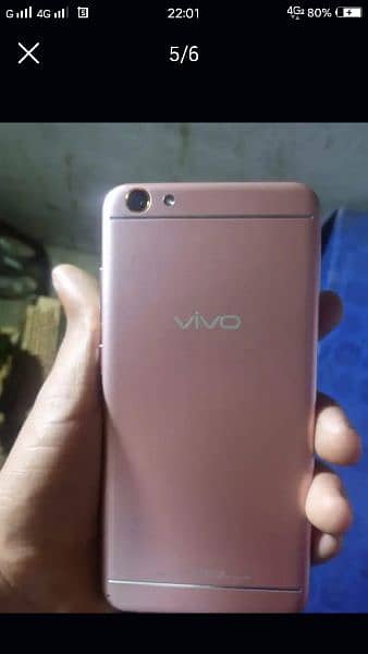 vivo y66 4/64 with box and charge 4