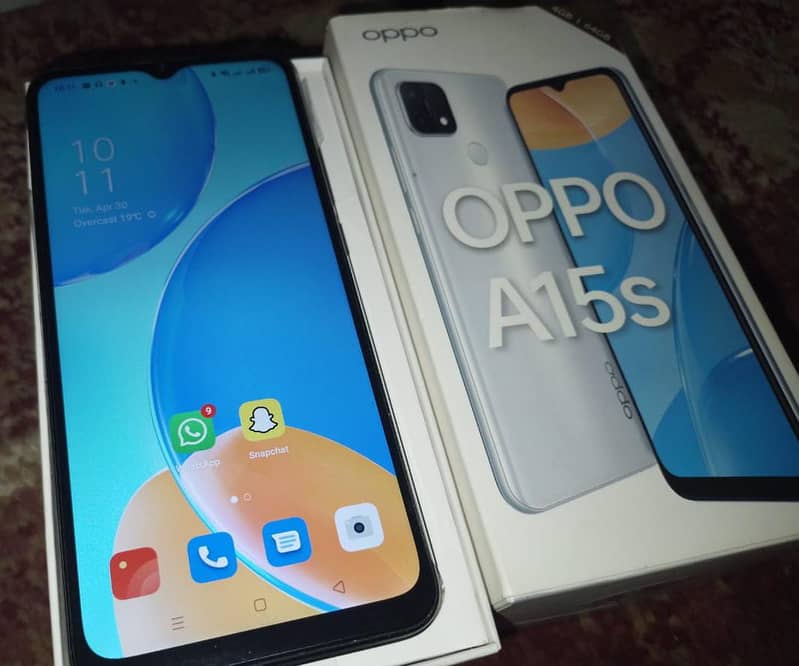 oppo A15s for sell just like new 1
