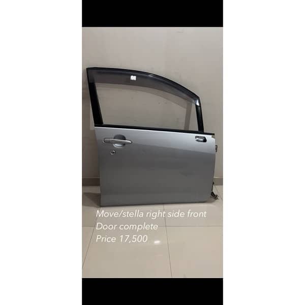 Mira, Passo, Move/Stella Doors And Side Mirror For Sell 2