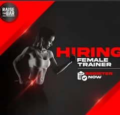 Gym Trainer (Female only)