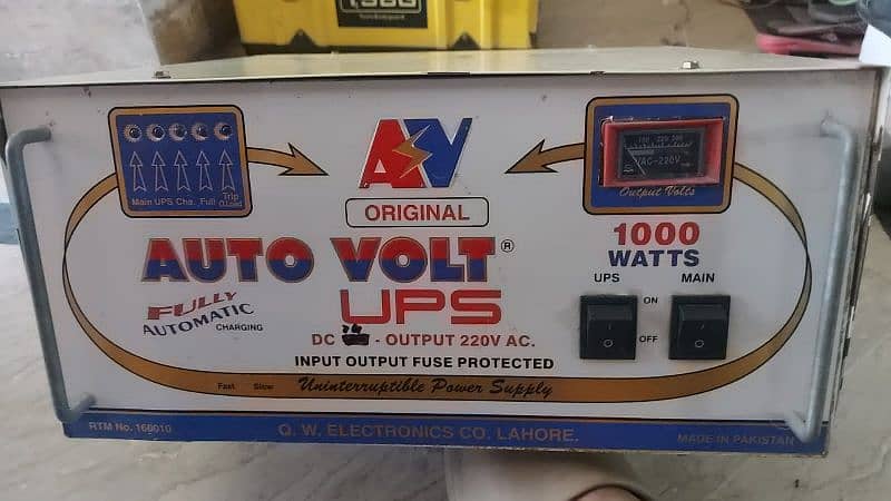 UPS Inverter (Auto Volt) 1000 Watt 0