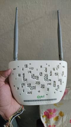 PTCL Wifi Modem and Router with Charger