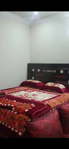 king size double bed with dressing