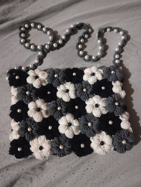 crochet handmade bag 0