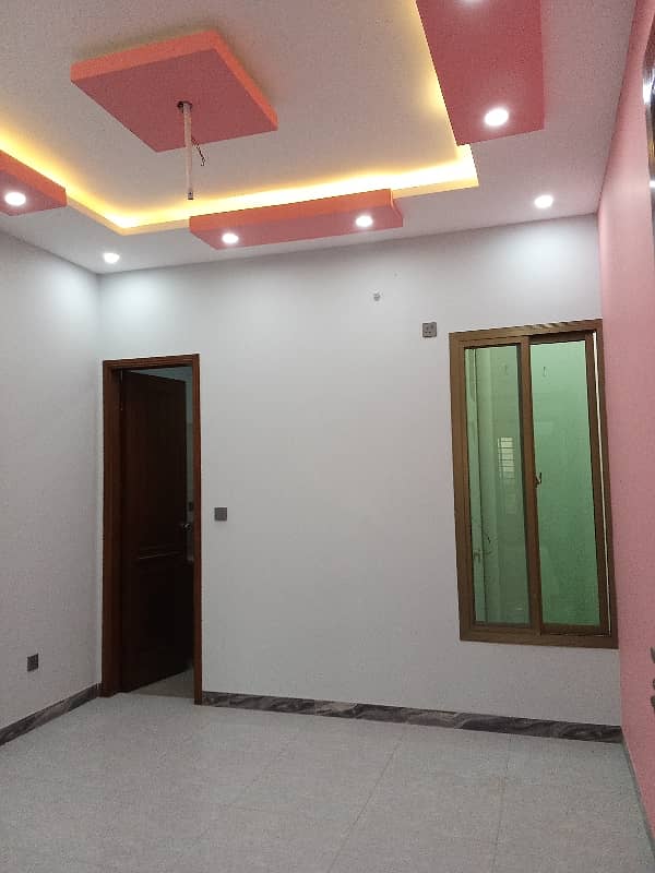 BRAND NEW SINGLE STOREY 
HOUSE FOR SALE 120 SQYD 6