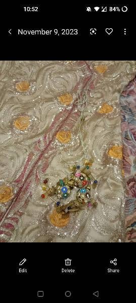 Mehndi 3piece Dress/Wedding Wear 3